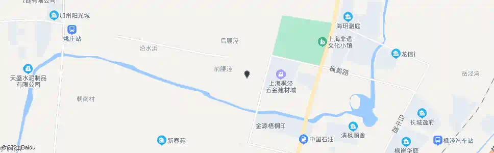 上海俞汇村_公交站地图_上海公交_妙搜公交查询2025