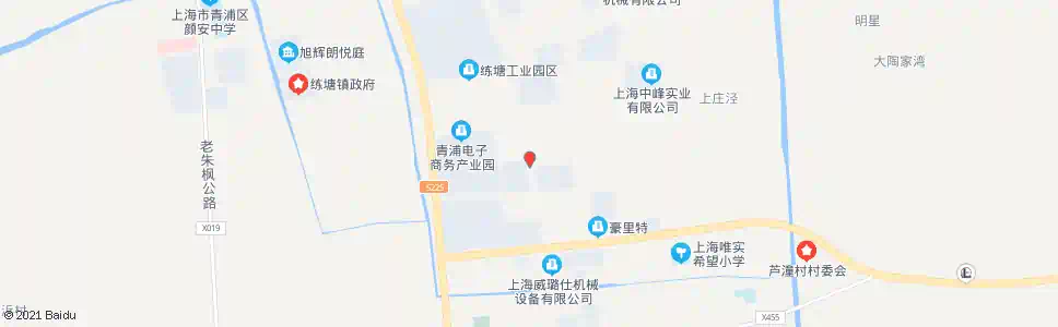 上海蒸夏路芦潼路_公交站地图_上海公交_妙搜公交查询2025