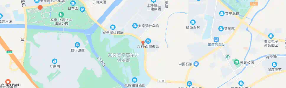上海博园路安虹路_公交站地图_上海公交_妙搜公交查询2025