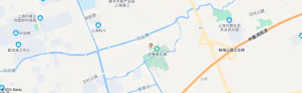 上海苏召路沈杜公路_公交站地图_上海公交_妙搜公交查询2025
