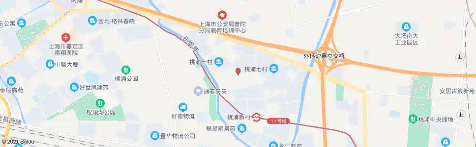 上海白丽路银杏路_公交站地图_上海公交_妙搜公交查询2025