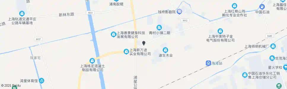 上海奉柘公路浦星公路_公交站地图_上海公交_妙搜公交查询2025