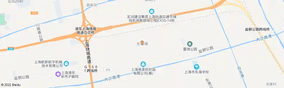 上海东海镇_公交站地图_上海公交_妙搜公交查询2025