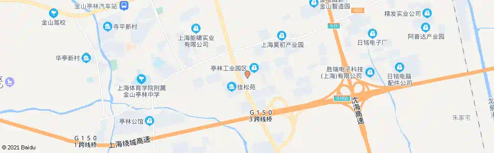 上海林盛路亭卫公路_公交站地图_上海公交_妙搜公交查询2025