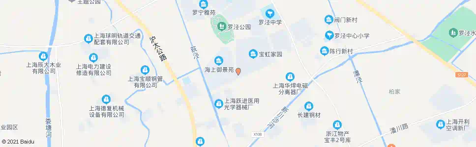 上海陈川路罗宁路_公交站地图_上海公交_妙搜公交查询2025