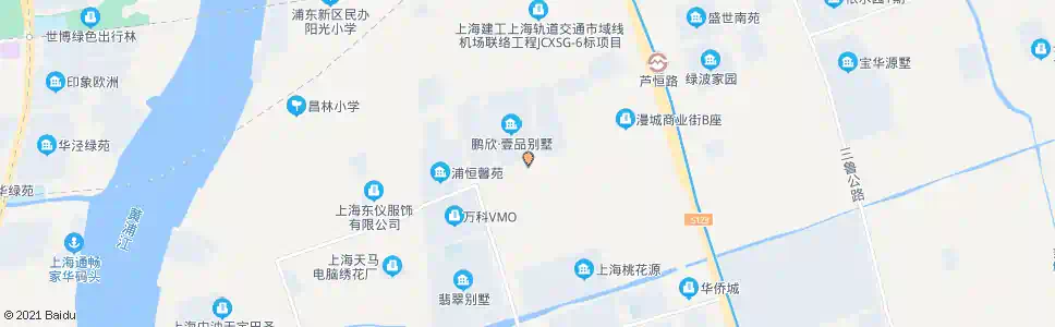 上海恒星村_公交站地图_上海公交_妙搜公交查询2025