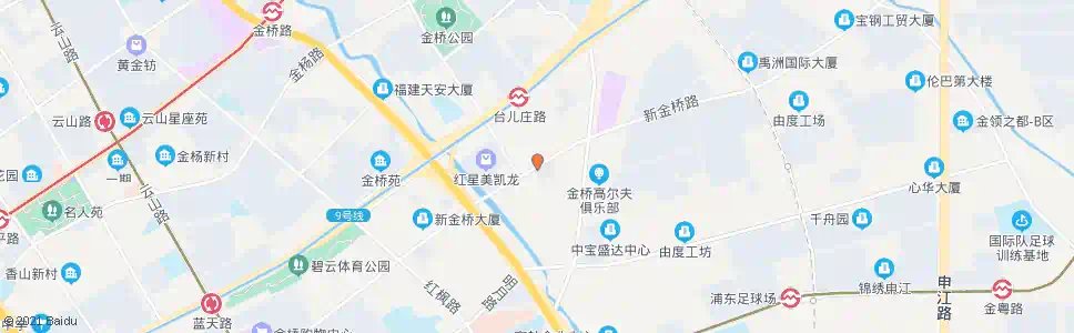 上海新金桥路金藏路_公交站地图_上海公交_妙搜公交查询2025