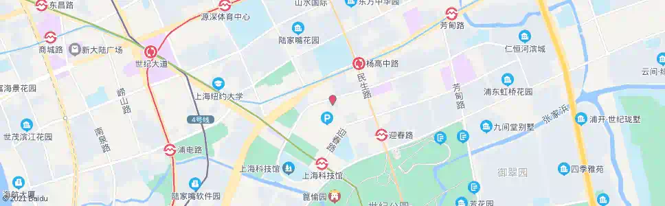 上海浦东市民中心_公交站地图_上海公交_妙搜公交查询2025