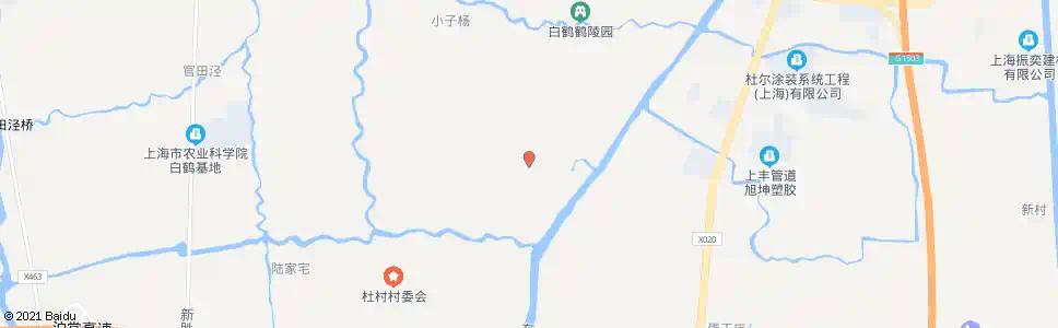 上海杜村路老杜村_公交站地图_上海公交_妙搜公交查询2025