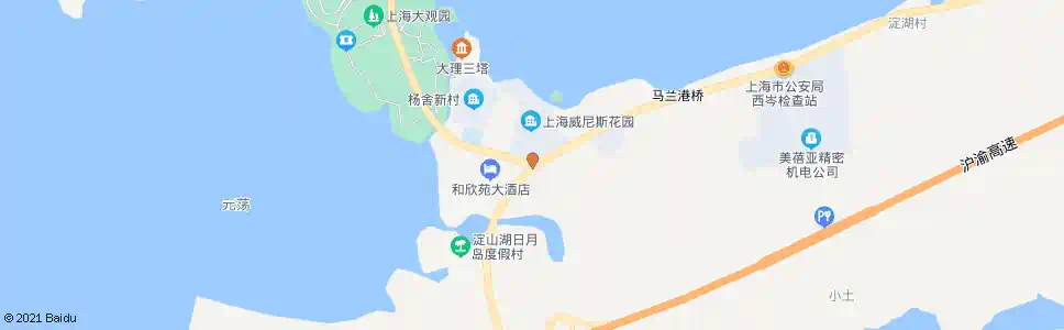 上海金商公路沪青平公路(金姚)_公交站地图_上海公交_妙搜公交查询2025