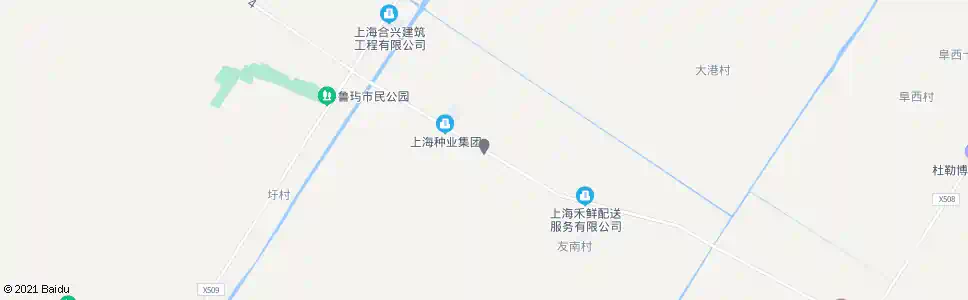 上海友南鸡场_公交站地图_上海公交_妙搜公交查询2025