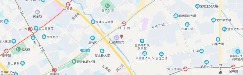 上海金藏路新金桥路_公交站地图_上海公交_妙搜公交查询2025