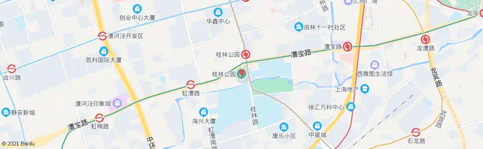 上海桂林路漕宝路(桂林公园站)_公交站地图_上海公交_妙搜公交查询2025
