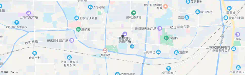 上海人民北路松汇中路_公交站地图_上海公交_妙搜公交查询2025