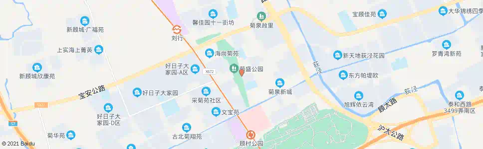 上海菊盛路菊太路_公交站地图_上海公交_妙搜公交查询2025