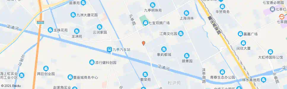 上海沪亭南路淀浦河路_公交站地图_上海公交_妙搜公交查询2025