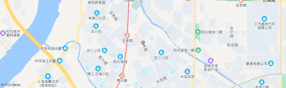 上海五莲路菏泽路_公交站地图_上海公交_妙搜公交查询2025