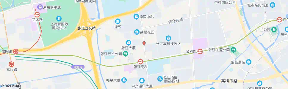 上海科苑路春晓路_公交站地图_上海公交_妙搜公交查询2025