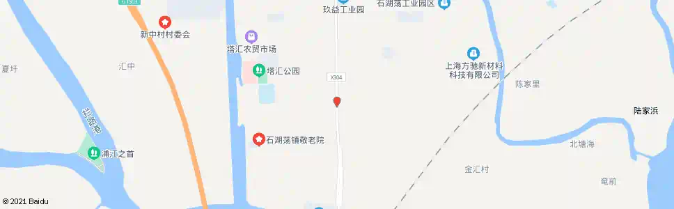 上海辰塔路甘德路_公交站地图_上海公交_妙搜公交查询2025