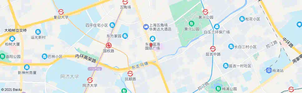 上海国权路黄兴路_公交站地图_上海公交_妙搜公交查询2025