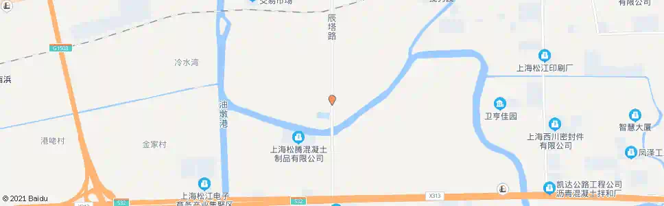 上海姚泾河桥_公交站地图_上海公交_妙搜公交查询2025