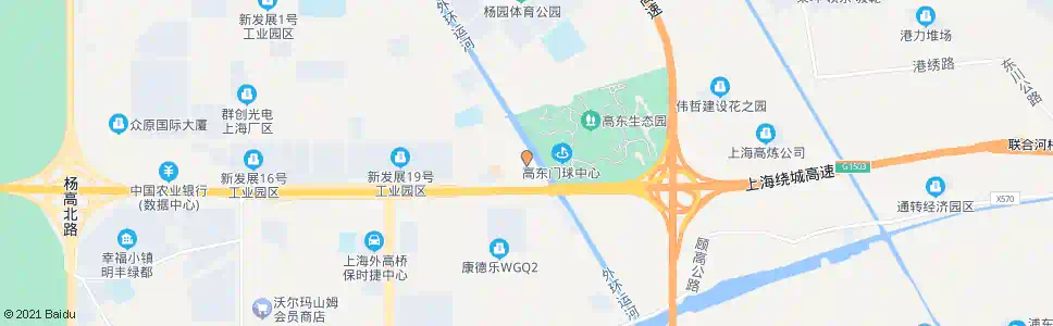 上海赵高公路镇南路_公交站地图_上海公交_妙搜公交查询2025