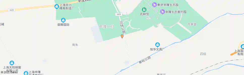上海沿钱公路滕家村_公交站地图_上海公交_妙搜公交查询2025