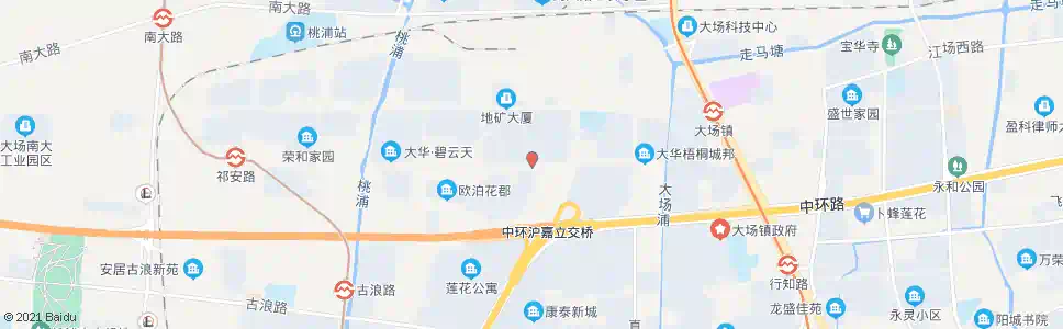 上海华和路真大路_公交站地图_上海公交_妙搜公交查询2025