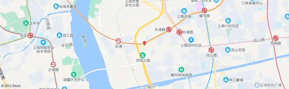 上海耀华路济阳路_公交站地图_上海公交_妙搜公交查询2025