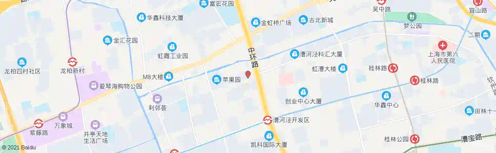 上海虹梅路环镇南路_公交站地图_上海公交_妙搜公交查询2025