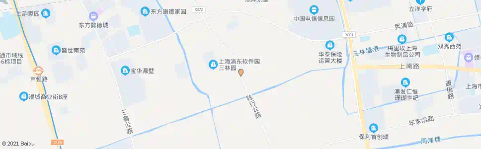 上海陈行路(三林花卉市场)_公交站地图_上海公交_妙搜公交查询2025