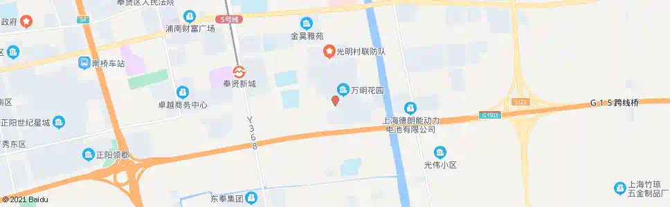 上海光明村养老院_公交站地图_上海公交_妙搜公交查询2025