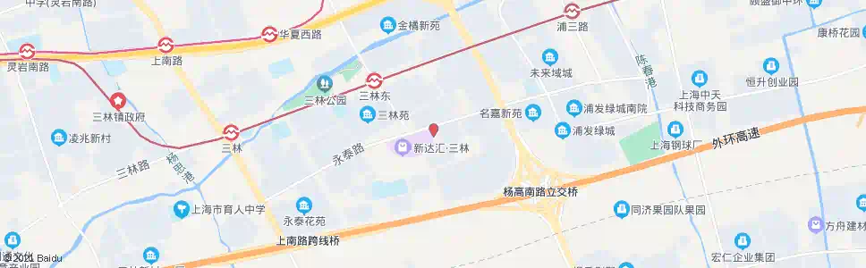 上海永泰路东明路_公交站地图_上海公交_妙搜公交查询2025