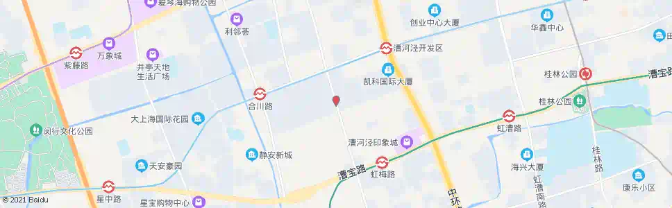 上海莲花路田林路_公交站地图_上海公交_妙搜公交查询2025
