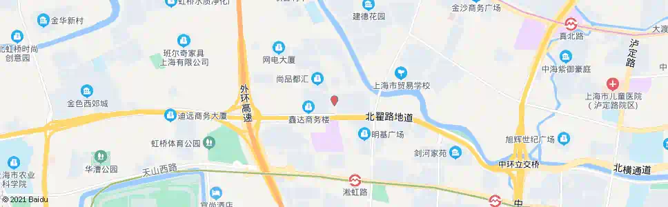 上海福泉北路北翟路_公交站地图_上海公交_妙搜公交查询2025