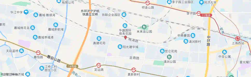 上海桃浦路靖边路_公交站地图_上海公交_妙搜公交查询2025