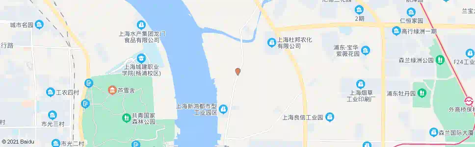上海东塘路高沙滩_公交站地图_上海公交_妙搜公交查询2025