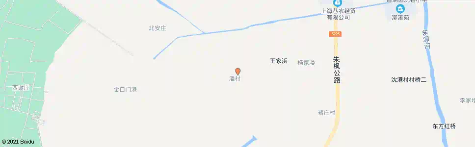 上海朱天路潘村_公交站地图_上海公交_妙搜公交查询2025