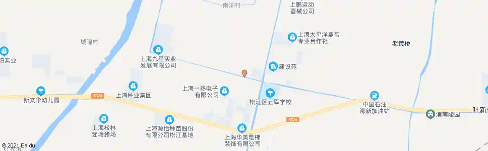上海叶新支路西厍公路_公交站地图_上海公交_妙搜公交查询2025