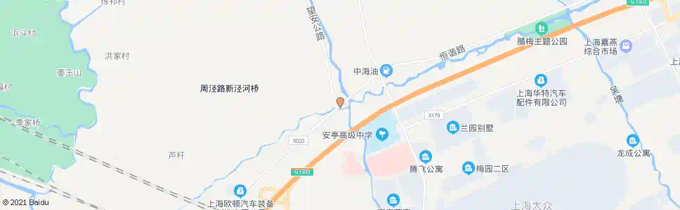 上海七号泵站_公交站地图_上海公交_妙搜公交查询2025