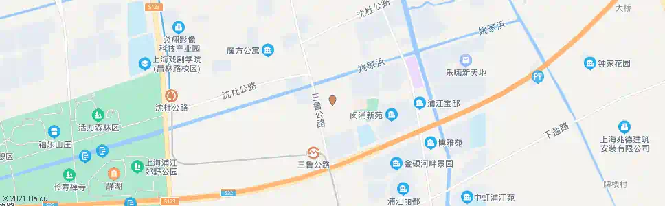 上海江文路三鲁路_公交站地图_上海公交_妙搜公交查询2025