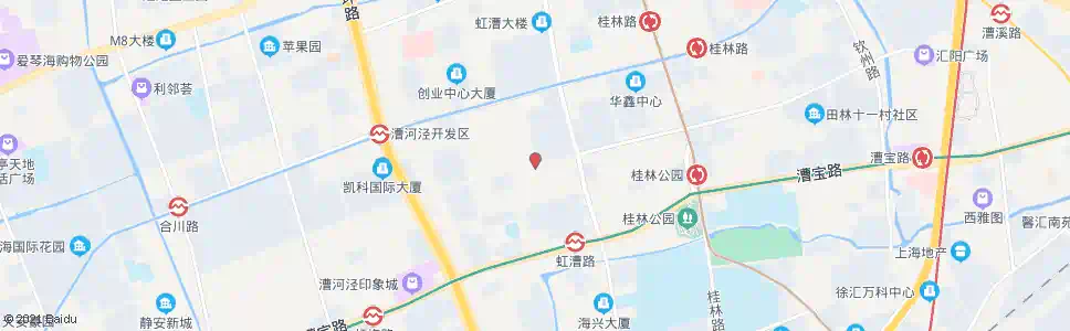 上海田林路桂箐路_公交站地图_上海公交_妙搜公交查询2025