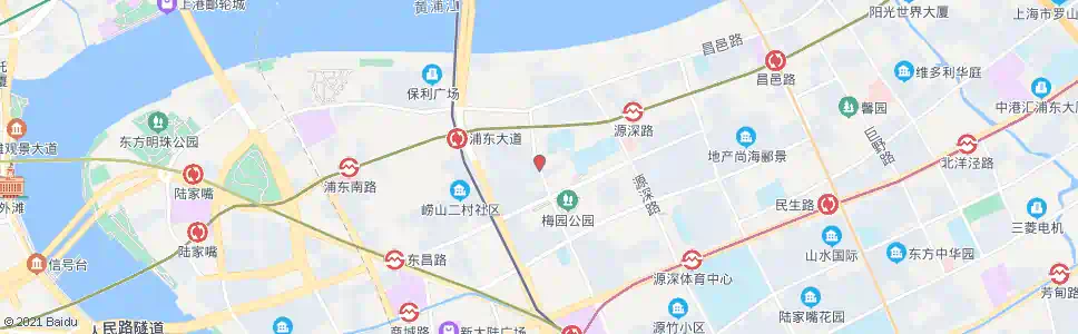 上海福山路栖霞路_公交站地图_上海公交_妙搜公交查询2025