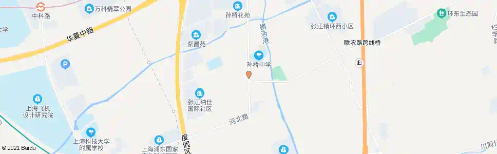上海孙桥路科农路_公交站地图_上海公交_妙搜公交查询2025