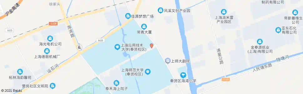 上海海泉路奉炮公路_公交站地图_上海公交_妙搜公交查询2025