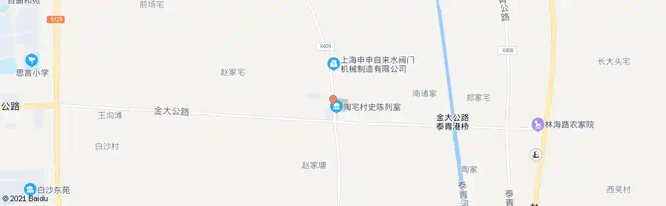 上海陶宅村_公交站地图_上海公交_妙搜公交查询2025