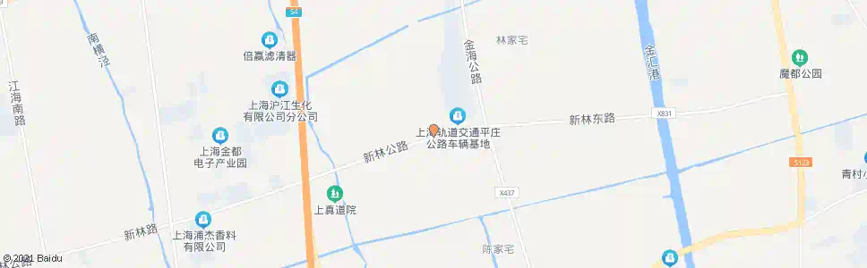 上海翁家村_公交站地图_上海公交_妙搜公交查询2025