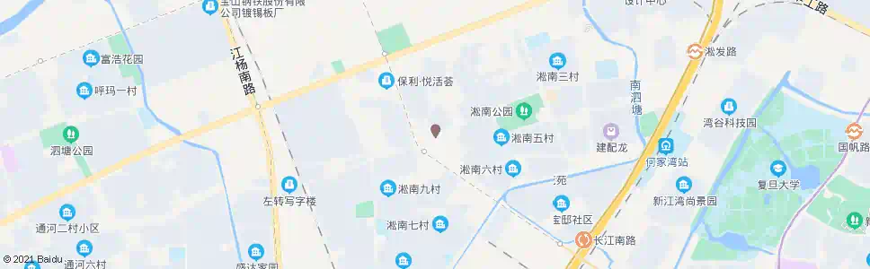 上海淞发路长江南路_公交站地图_上海公交_妙搜公交查询2025