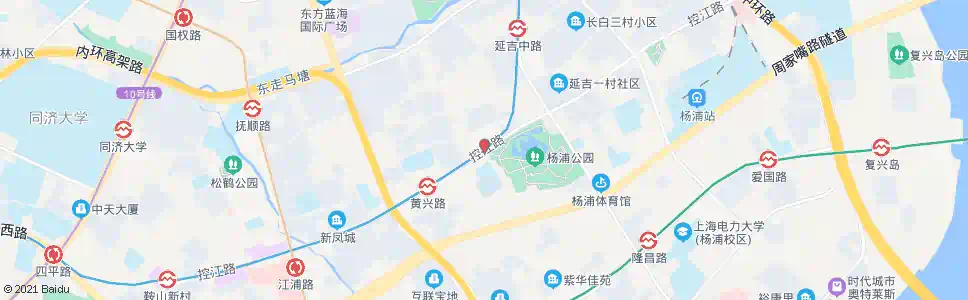 上海控江路双阳路_公交站地图_上海公交_妙搜公交查询2025