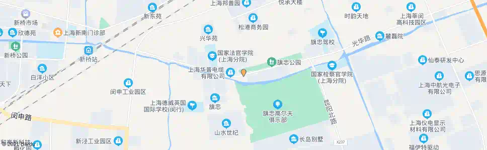 上海旗忠文化中心_公交站地图_上海公交_妙搜公交查询2025